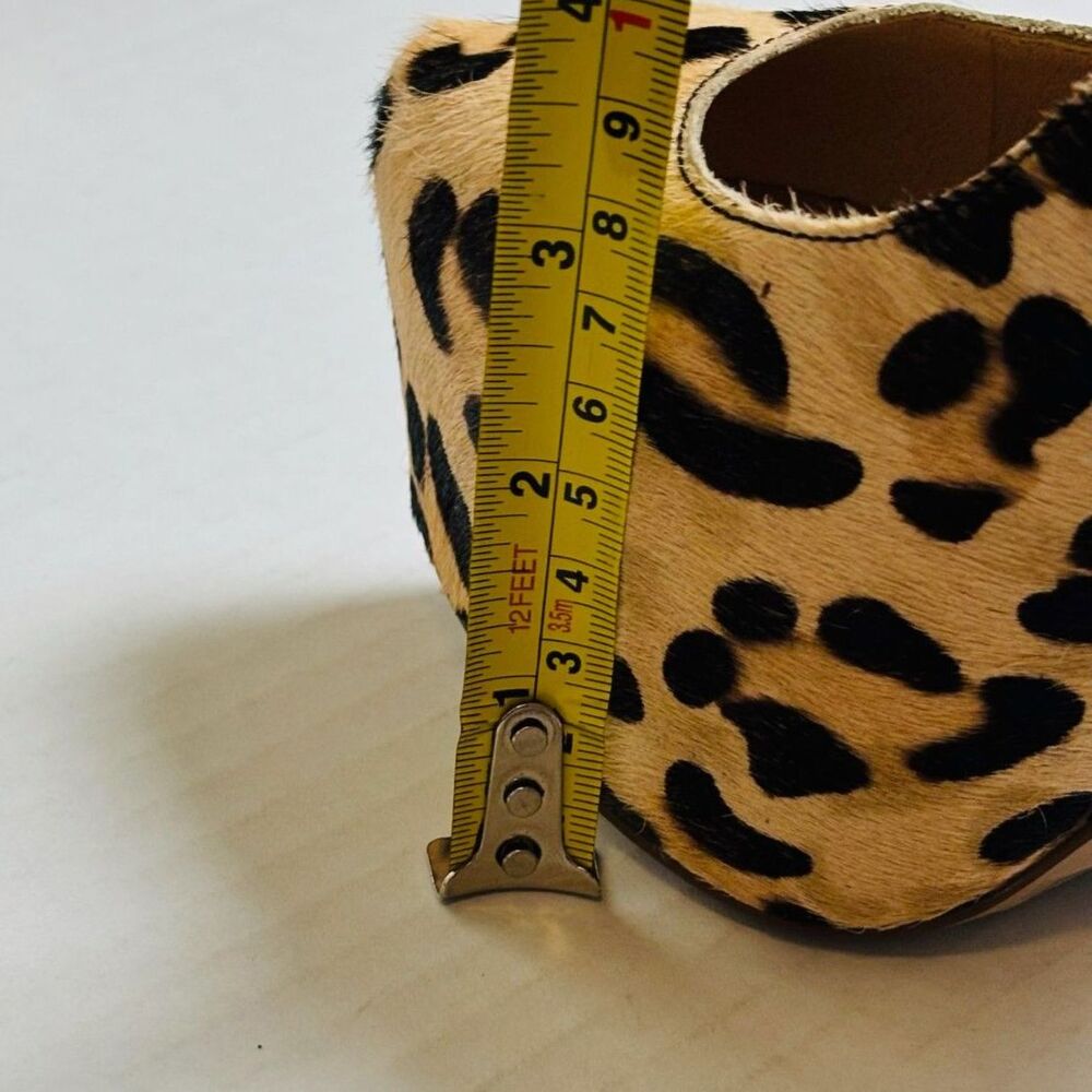 Steve Madden DejaVu Leopard Print Pony Hair Platform Pumps Size 7.5 Stiletto NWT - Picture 8 of 9